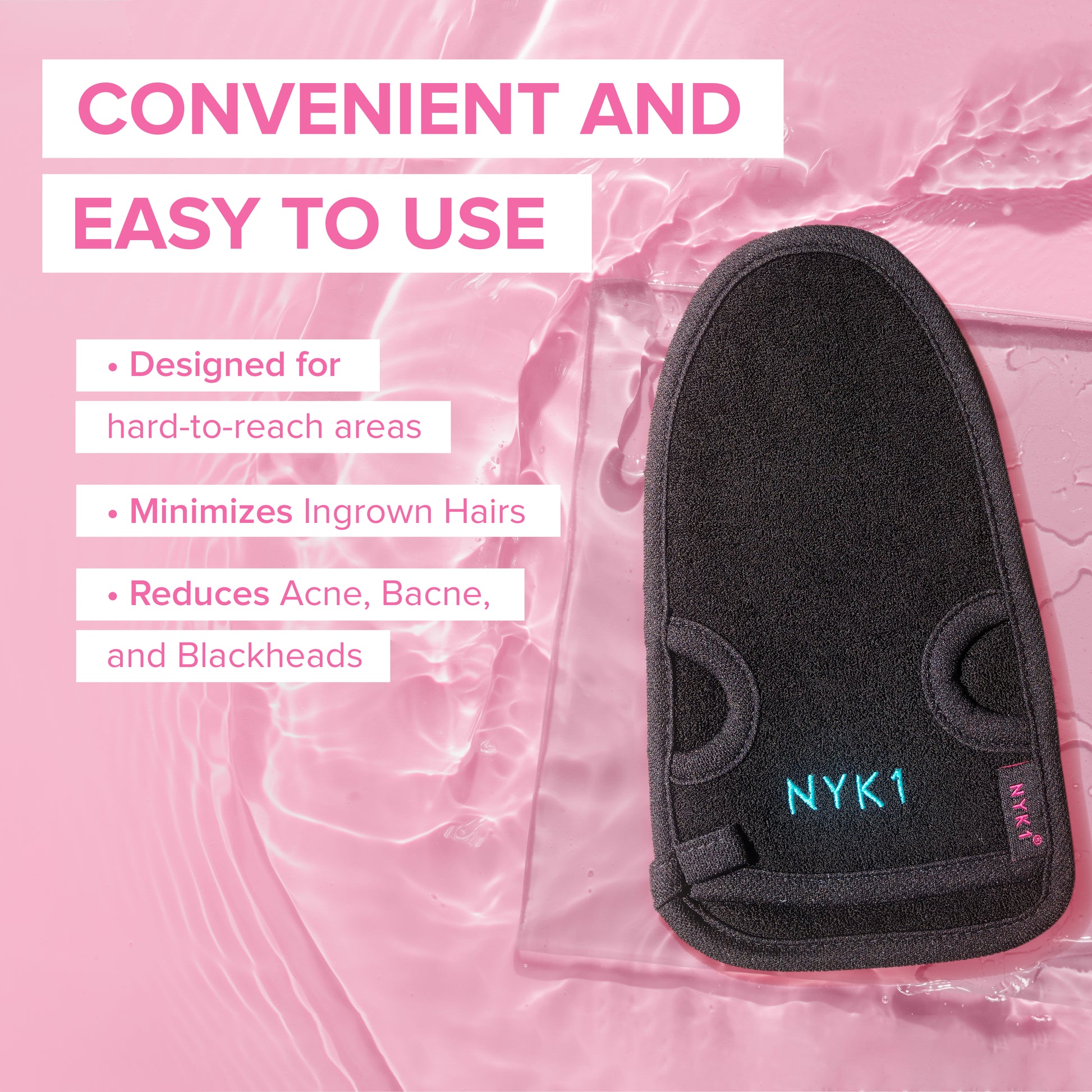 Exfoliating Body Scrub Massage Spa Mitt Glove | Face Exfoliator | nyk1.com NYK1 Exfoliating Body Scrub Massage Spa Mitt Glove | Face Exfoliator | nyk1.com NYK1