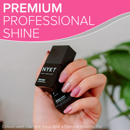 NYK1 Nailac Clear Gel Polish Base Coat