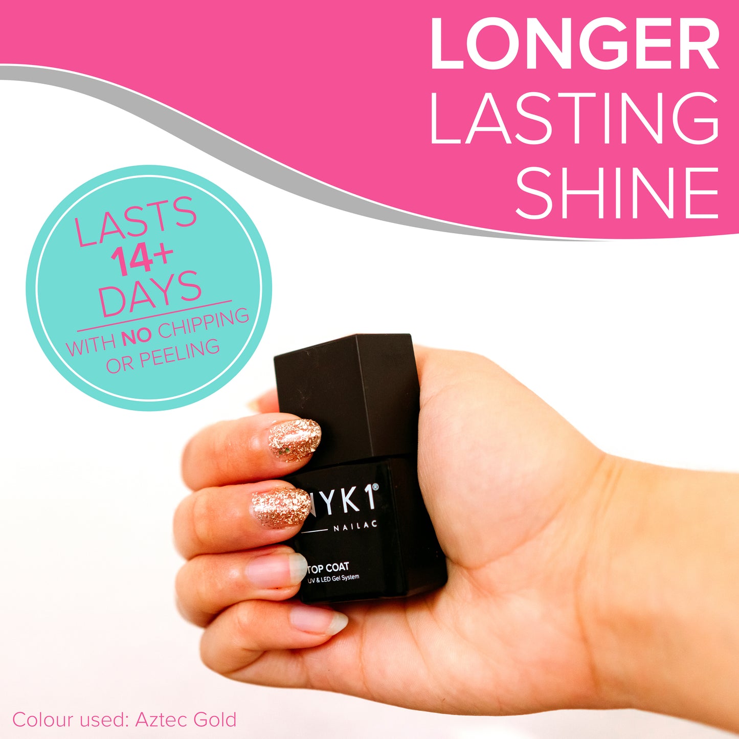 NYK1 Top and Base Coats Gel Nail