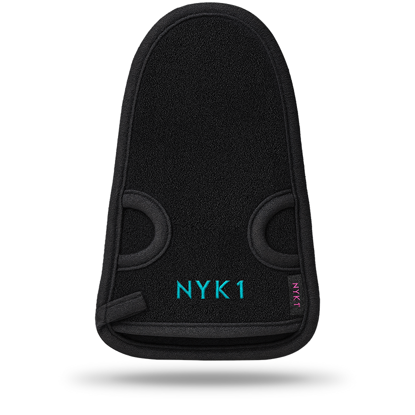 NYK1 Exfolimitt Spa Mitt (Black / Pink)