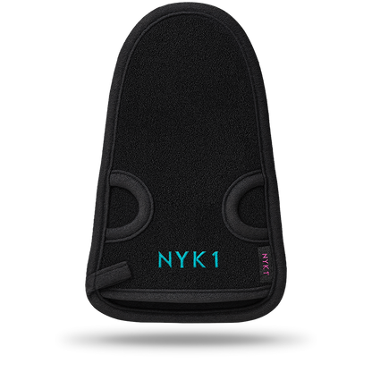 NYK1 Exfolimitt Spa Mitt (Black / Pink)