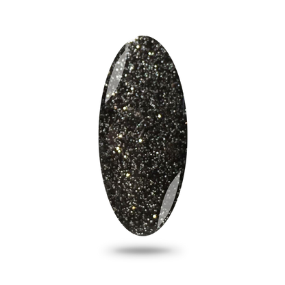 NYK1 Graphite Sparkle Gel Nail Polish