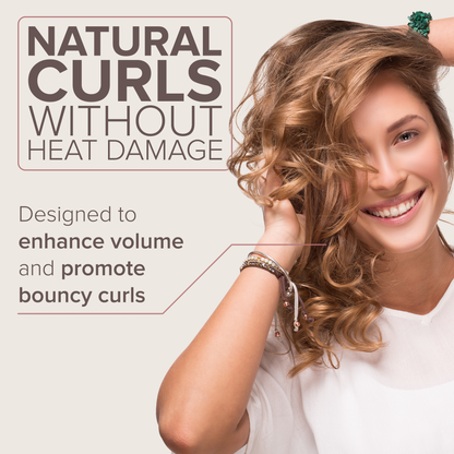 NYK1 Heatless Curlers: 5-Piece Headband Set For Effortless Waves & Curls