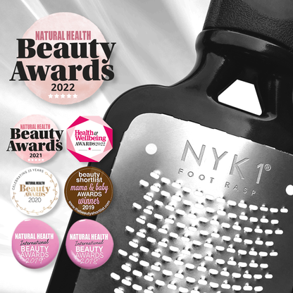 NYK1 MegaFile Foot File Pedicure (Black / Pink) Rasp