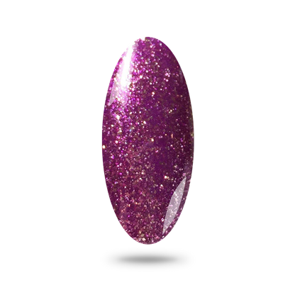 NYK1 Party Girl Purple Glitter Gel Nail Polish