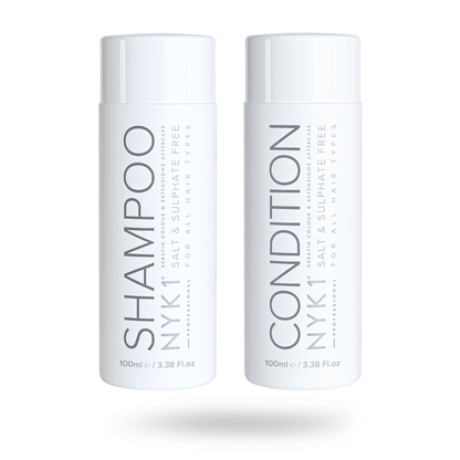 NYK1 Salt Free Sulphate Free Aftercare Shampoo Or Conditioner Keratin Colour