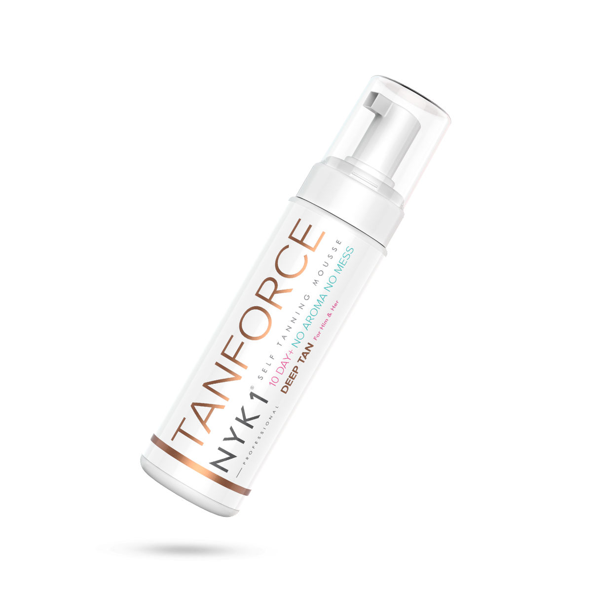 TanForce Invisible Body Face Tanning Mousse