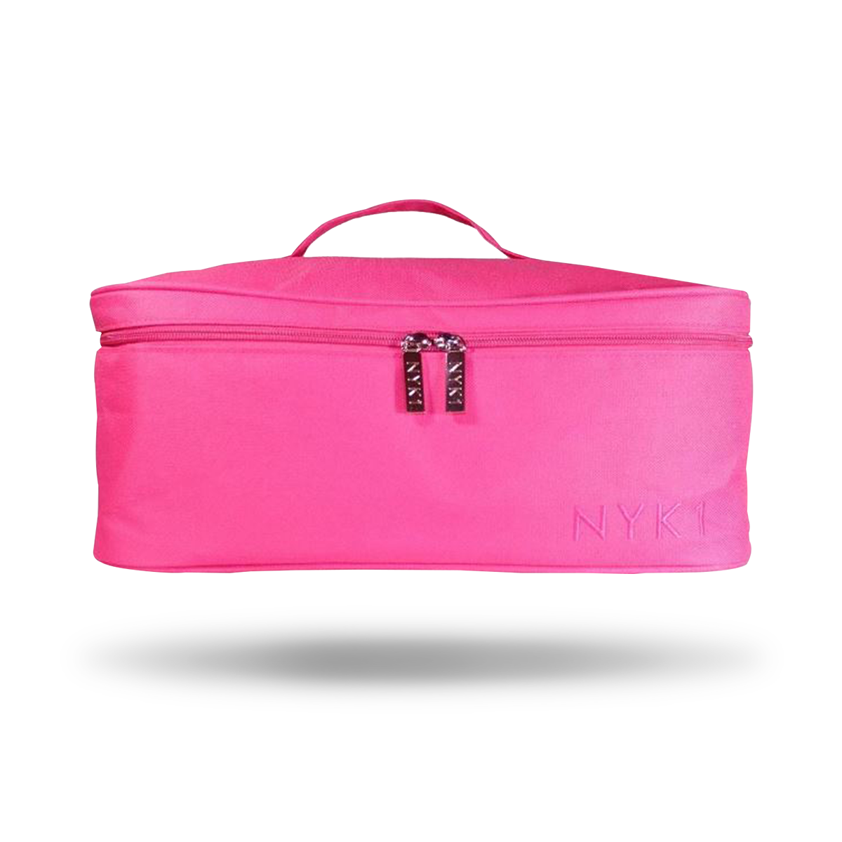 NYK1 Make Up Cosmetic Beauty Bag Vanity Organiser (Black / Pink)