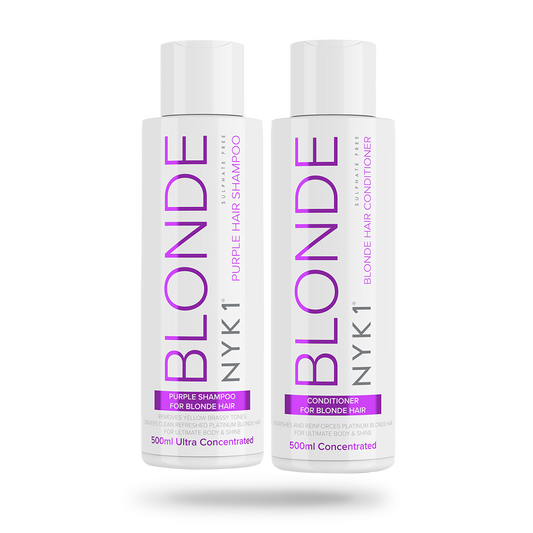 NYK1 Purple Shampoo & Conditioner For Blonde Hair Sulphate Free