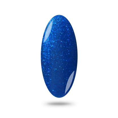 NYK1 Intrigue Blue Glitter Gel Nail Polish