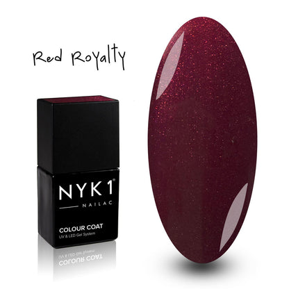 NYK1 Red Royalty Gel Nail Polish