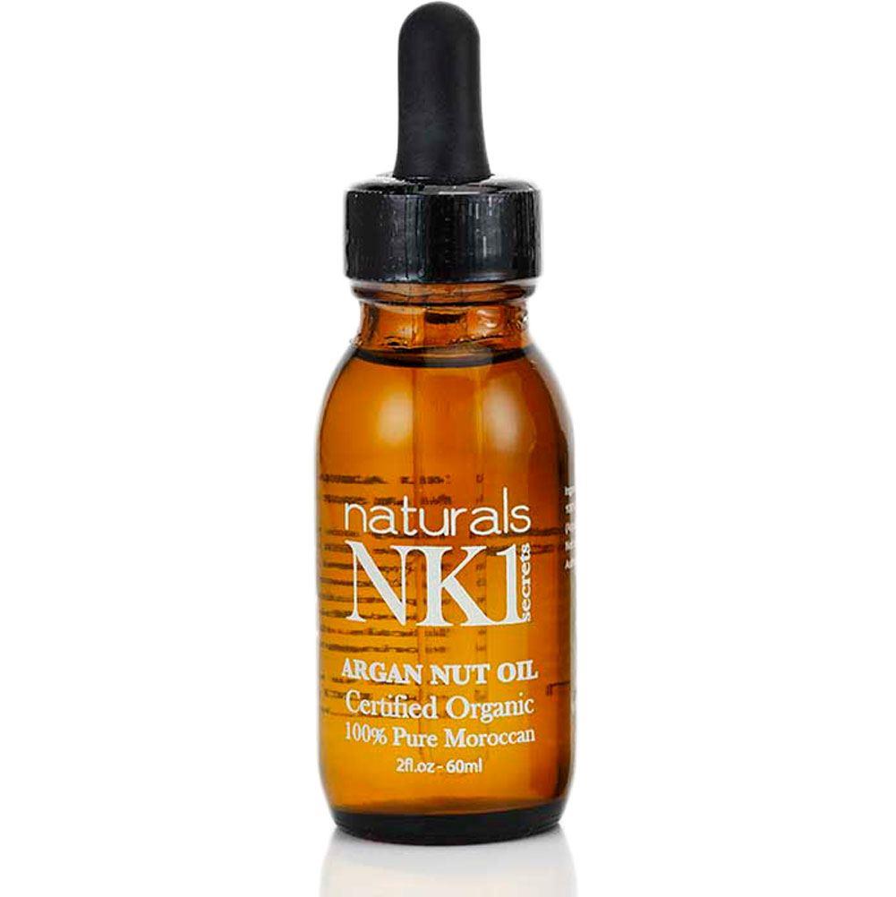 NYK1 Argan Nut Oil 60ml Value Pack - 100% Pure and Organic