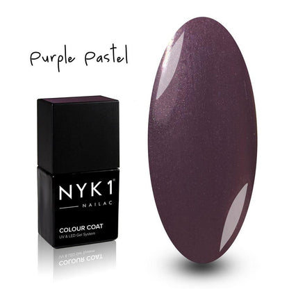 NYK1 Purple Pastel Gel Nail Polish