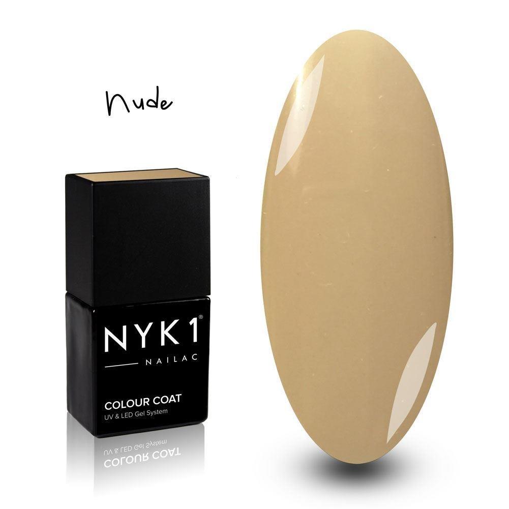 NYK1 Beige Nude Neutral Gloss Gel Nail Polish