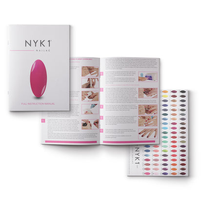 NYK1 New York Kit with 6 Colour Gel Nail Polish Starter Gift Set