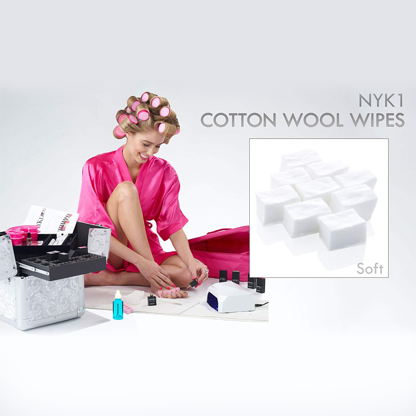 NYK1 Soft Cotton Lint Free Nail Wipes
