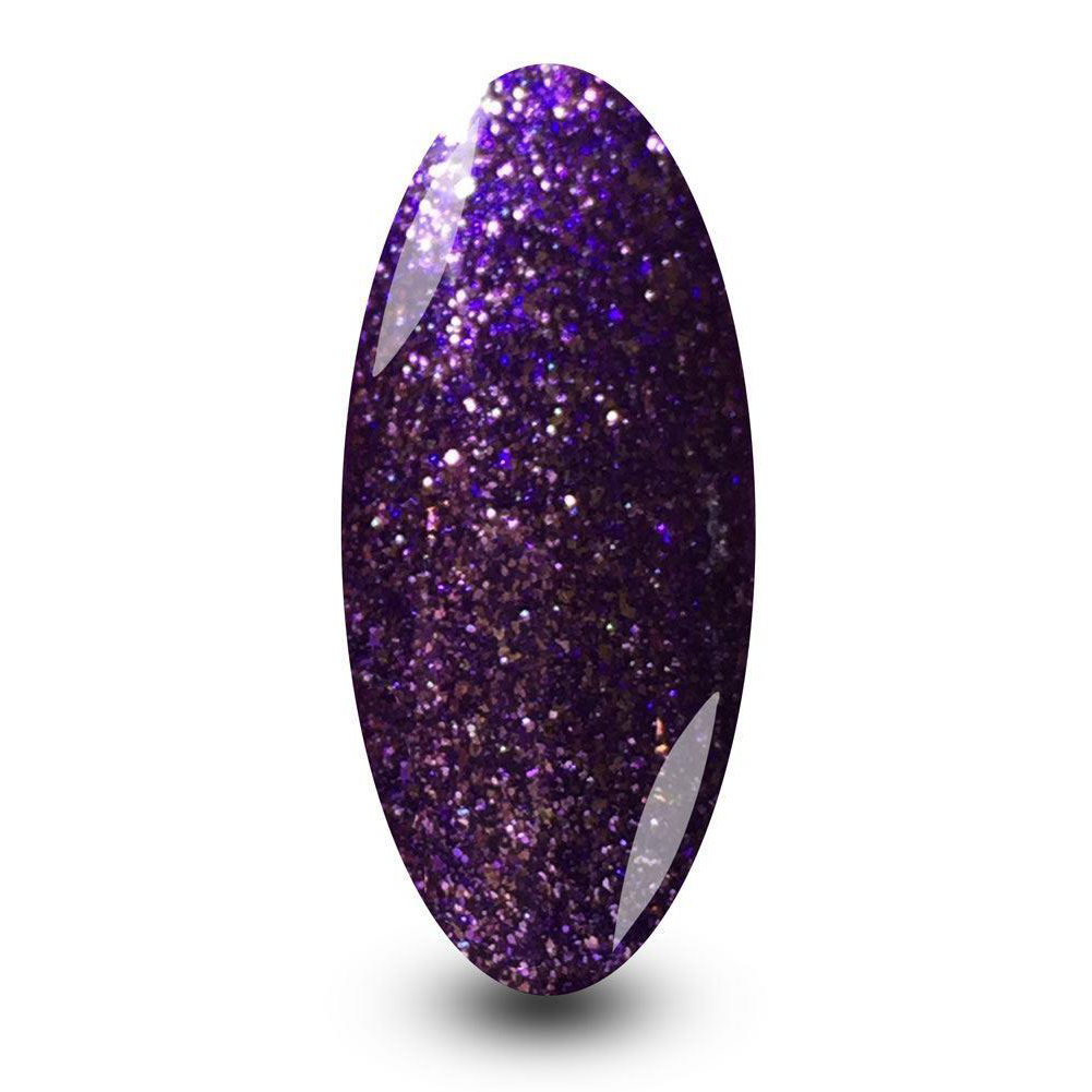 NYK1 Quality Street Purple Glitter Gel Nail Polish