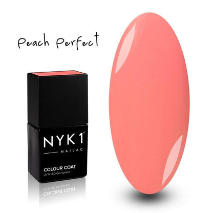 NYK1 Nailac Peach Perfect Pink Gel Polish for Nails