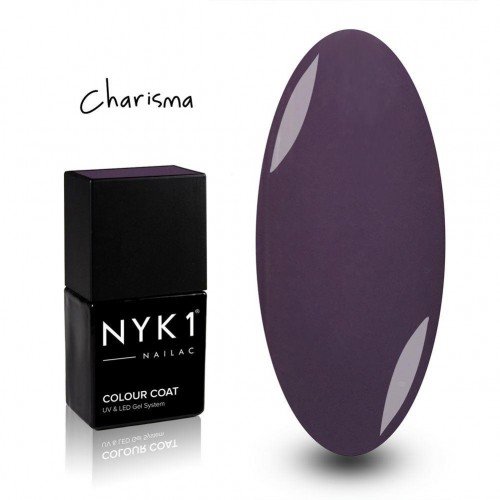 NYK1 Nailac Charisma Purple Gel Nail Polish