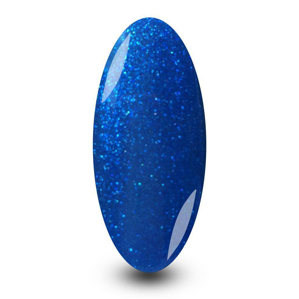 NYK1 Intrigue Blue Glitter Gel Nail Polish