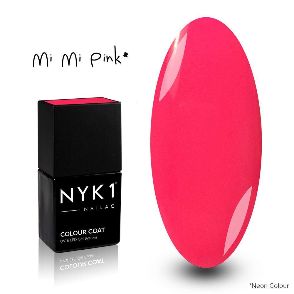 Nailac Mi Mi Pink Neon Gel Polish for Nails