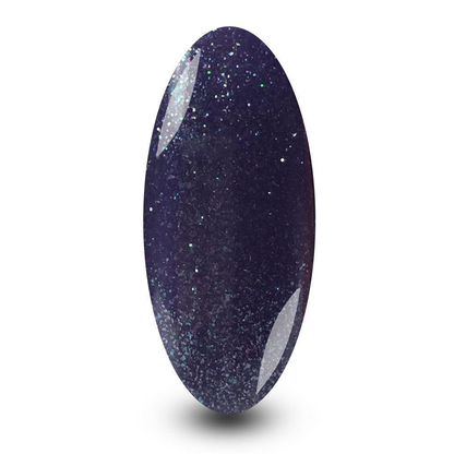 NYK1 Indigo Sparkle Purple Glitter Gel Nail Polish