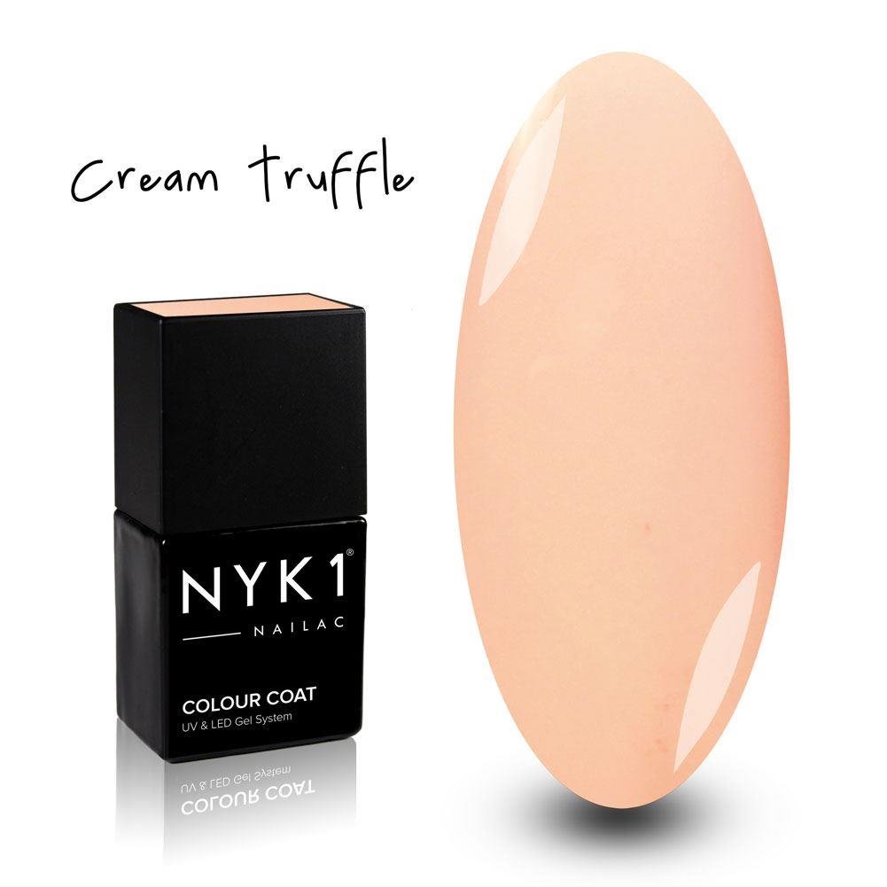 NYK1 Cream Truffle Gel Nail Polish ideal for use as a French Manicure Nail Polish