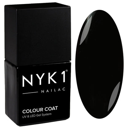 NYK1 Gloss Black Gel Nail Polish