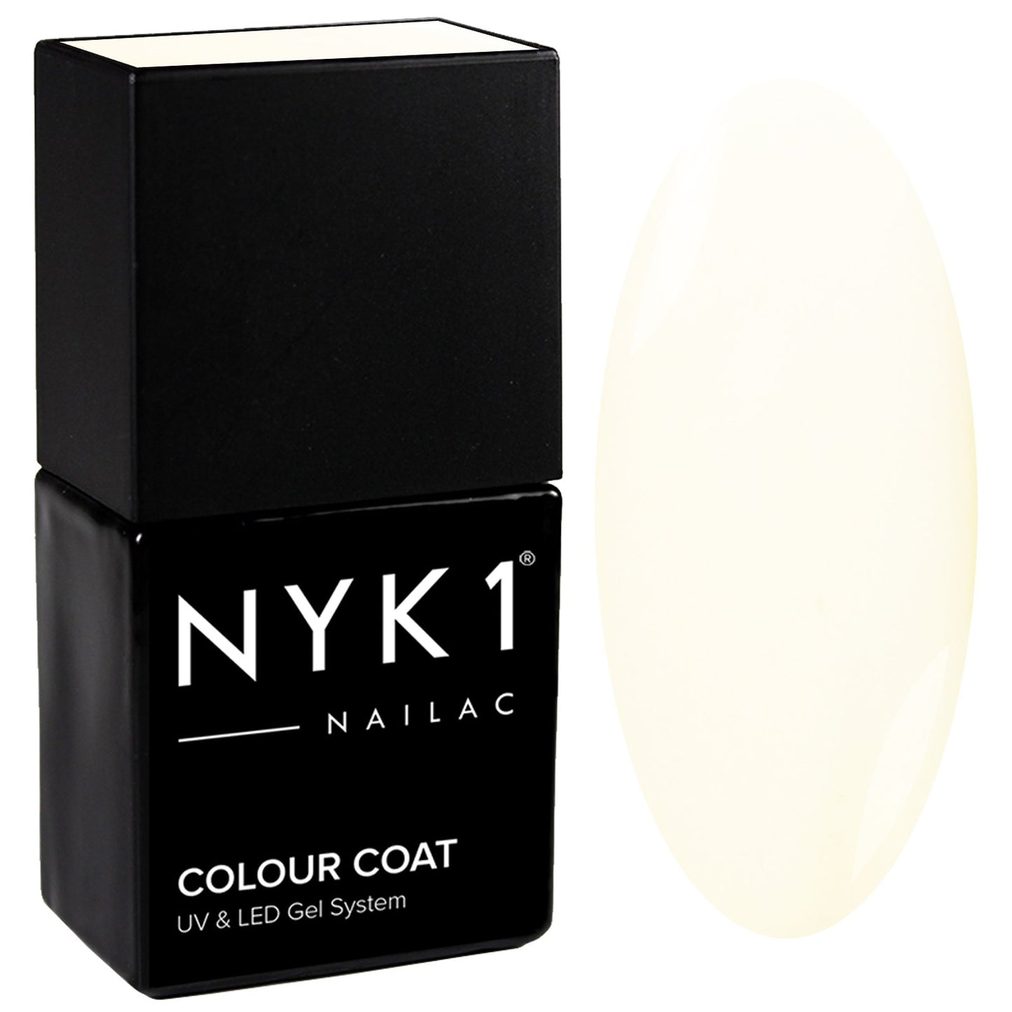 NYK1 Soft White Studio White Gel Nail Polish