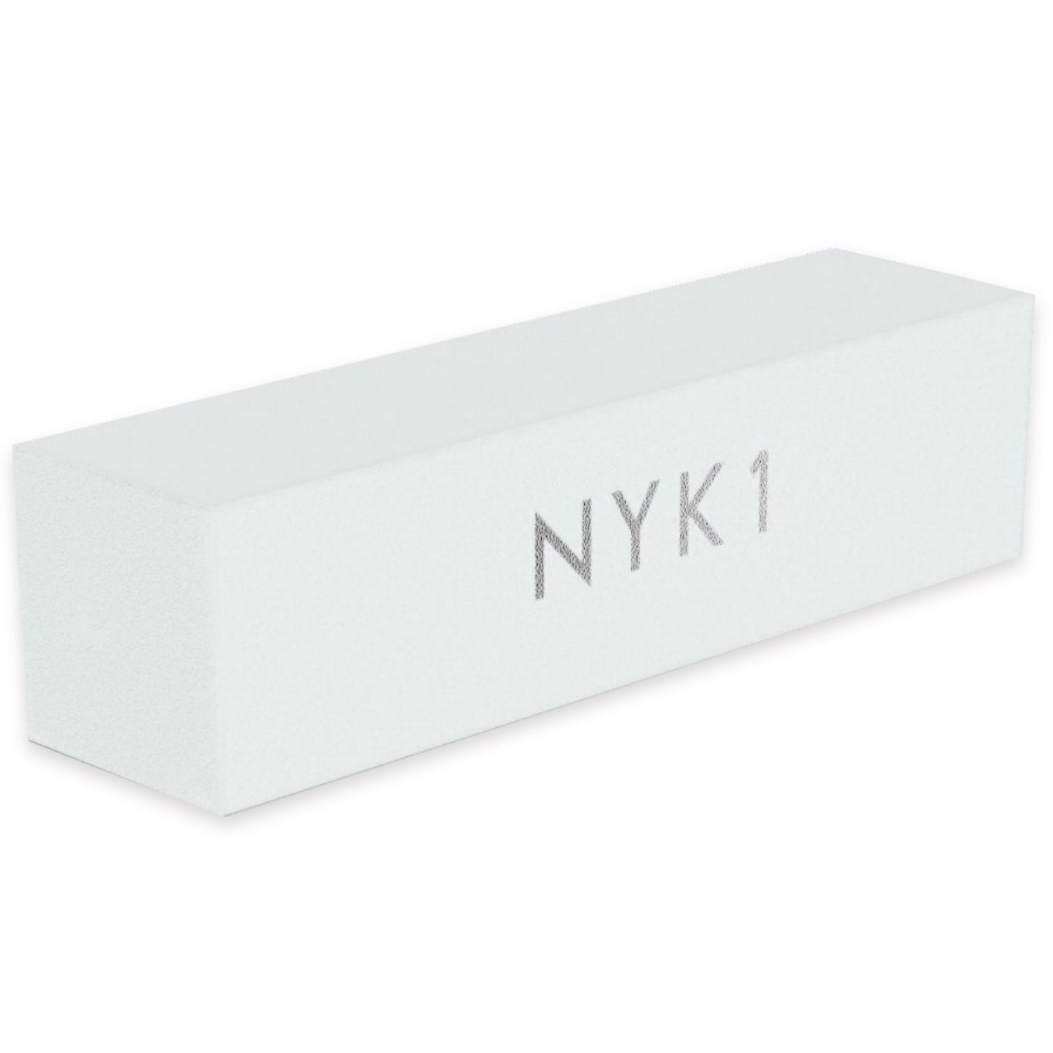 NYK1 White Acrylic Nail Buffer Buffing Sanding Block Files Salon Professional 