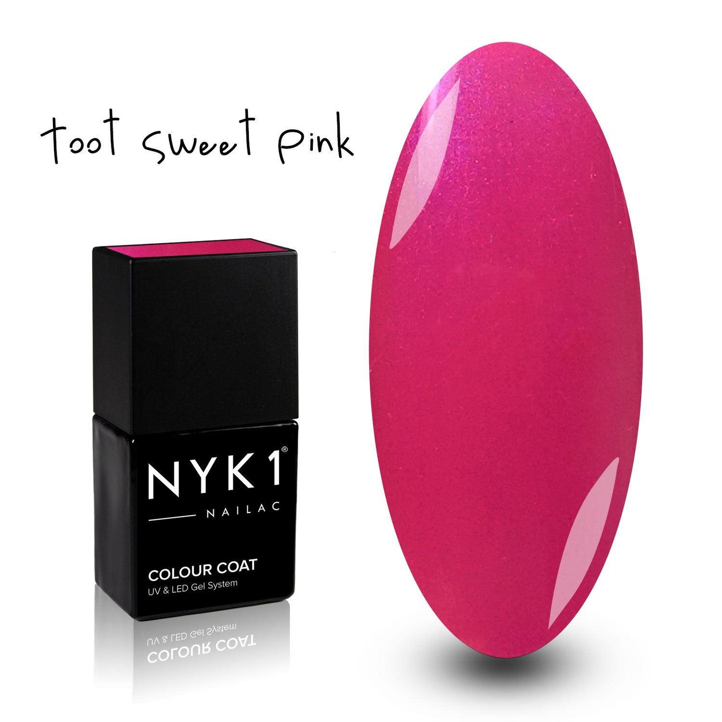 NYK1 Toot Sweet Pink Gel Nail Polish