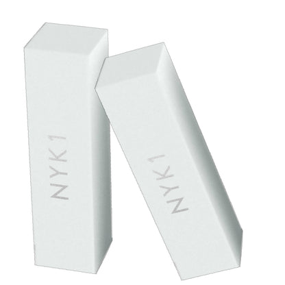 NYK1 White Nail Buffer Block