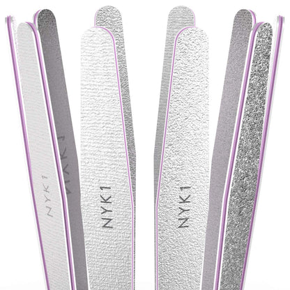 NYK1 Professional Emery Board Nail Files (10 Pack)