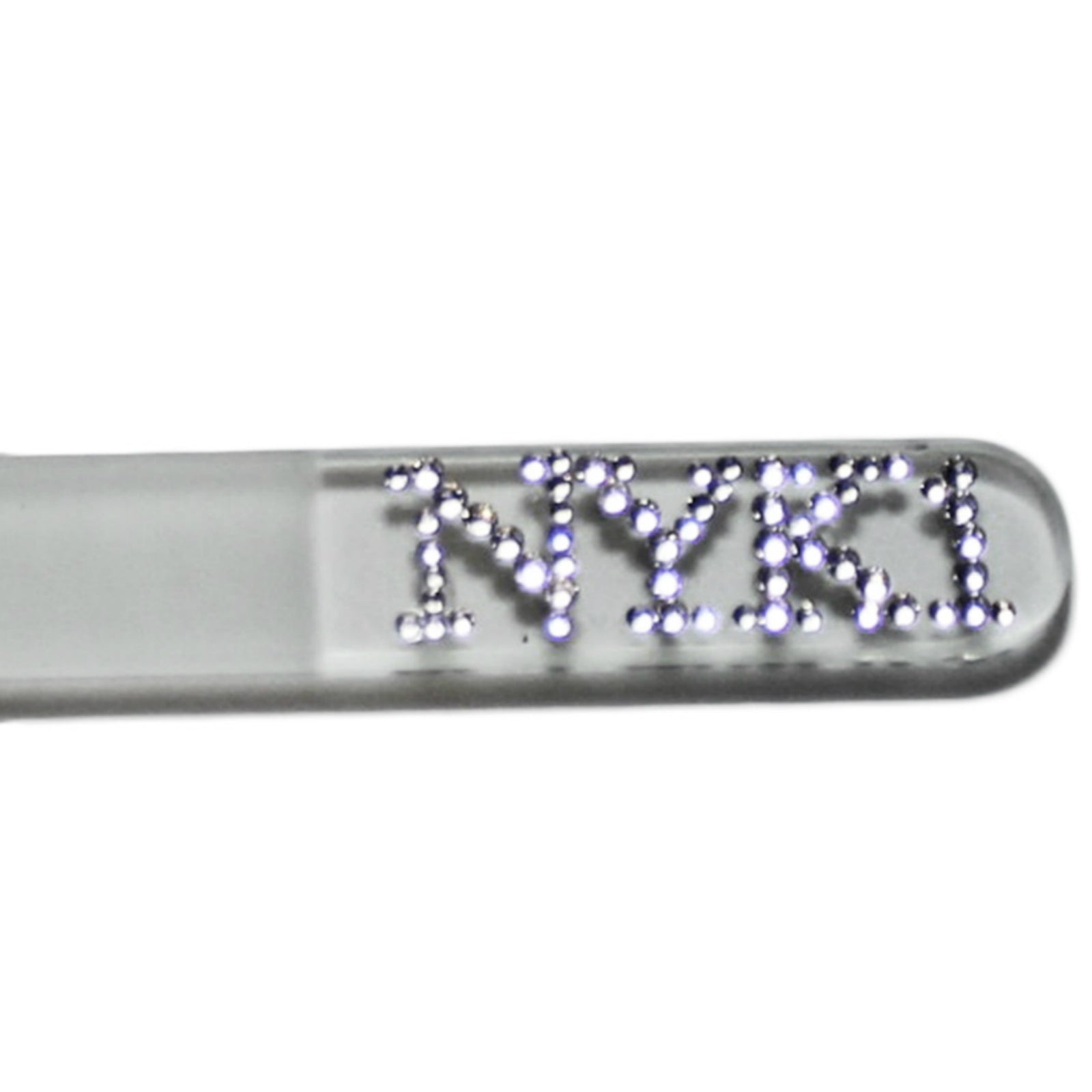 NYK1 Best Swarovski Crystal Glass Nail File with Carry Case - Excellent Gift 