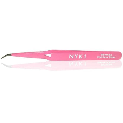 NYK1 XCross Tweezers (Silver / Pink)